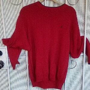 Nautica Cotton Ribbed Sweater Pullover Size  Medium